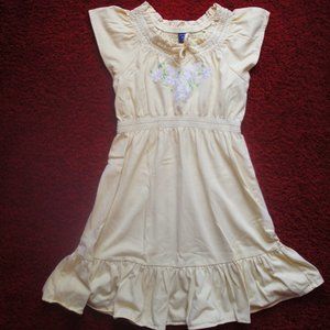 yellow baby gap 5t dress